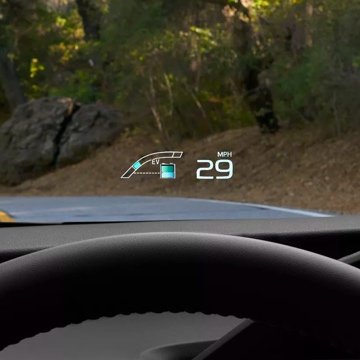 Prius Prime 2022 Heads up display