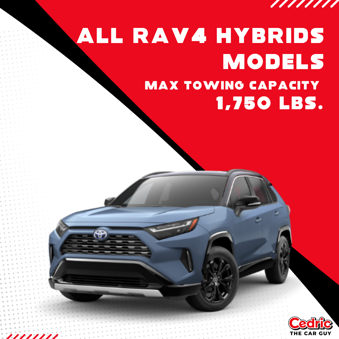 rav4 xse hybrid maximum towing capacity