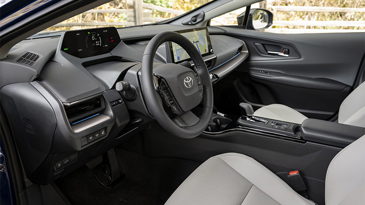 2023 Toyota Prius Inviting Interior