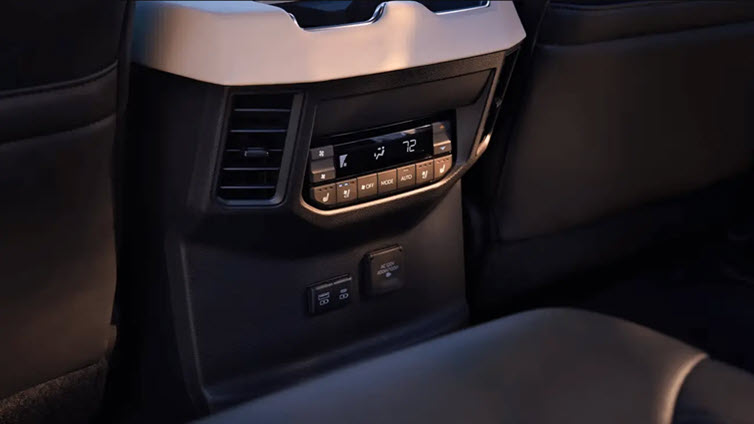 2023 Toyota Sequoia Leather-Trimmed Seating With Heated and Ventilated First- and Second-Row Seats