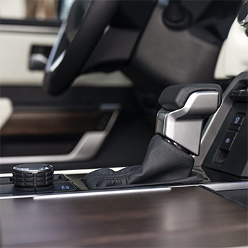2023 Toyota Sequoia Leather-Trimmed Shifter