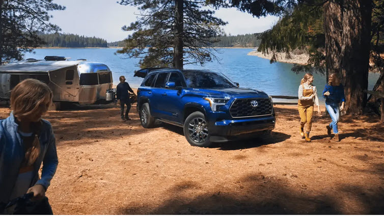 2023 Toyota Sequoia Max Towing Capacity of Up to 9,520 Lbs. With Integrated Trailer Brake Controller
