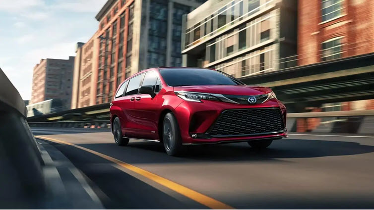 2023 Toyota Sienna Available Sport-Tuned Suspension
