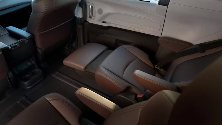 2023 Toyota Sienna Captains Chairs