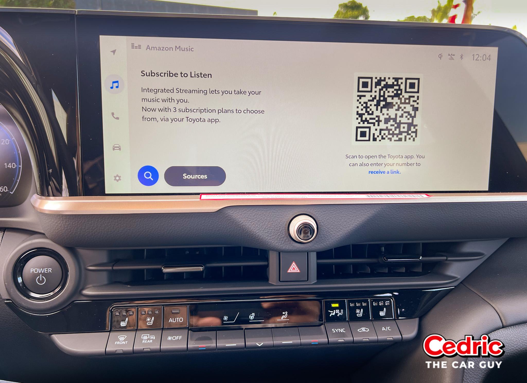 Toyota Integrated Streaming