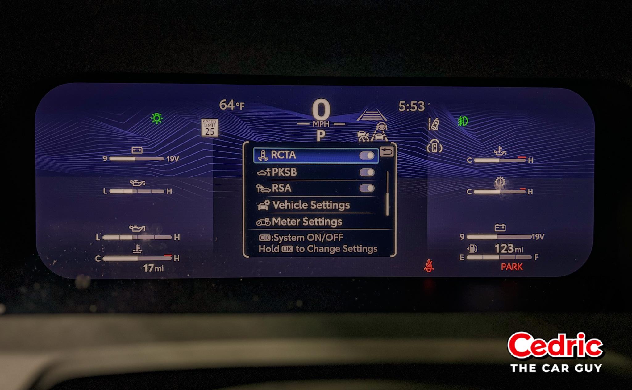 Toyota RCTA | Rear Cross Traffic Alert