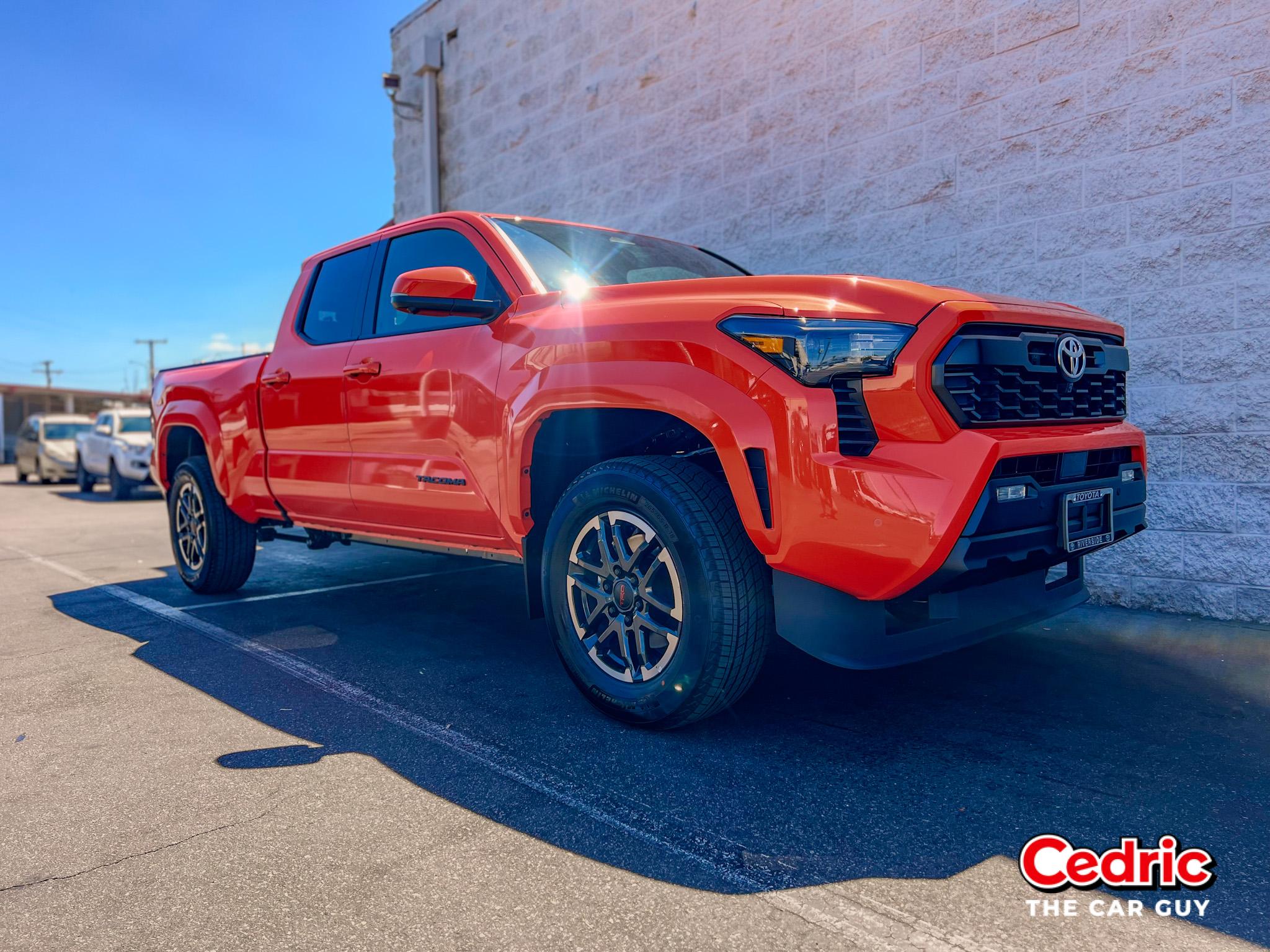 2024 Toyota Tacoma TRD Sport in Solar Octane