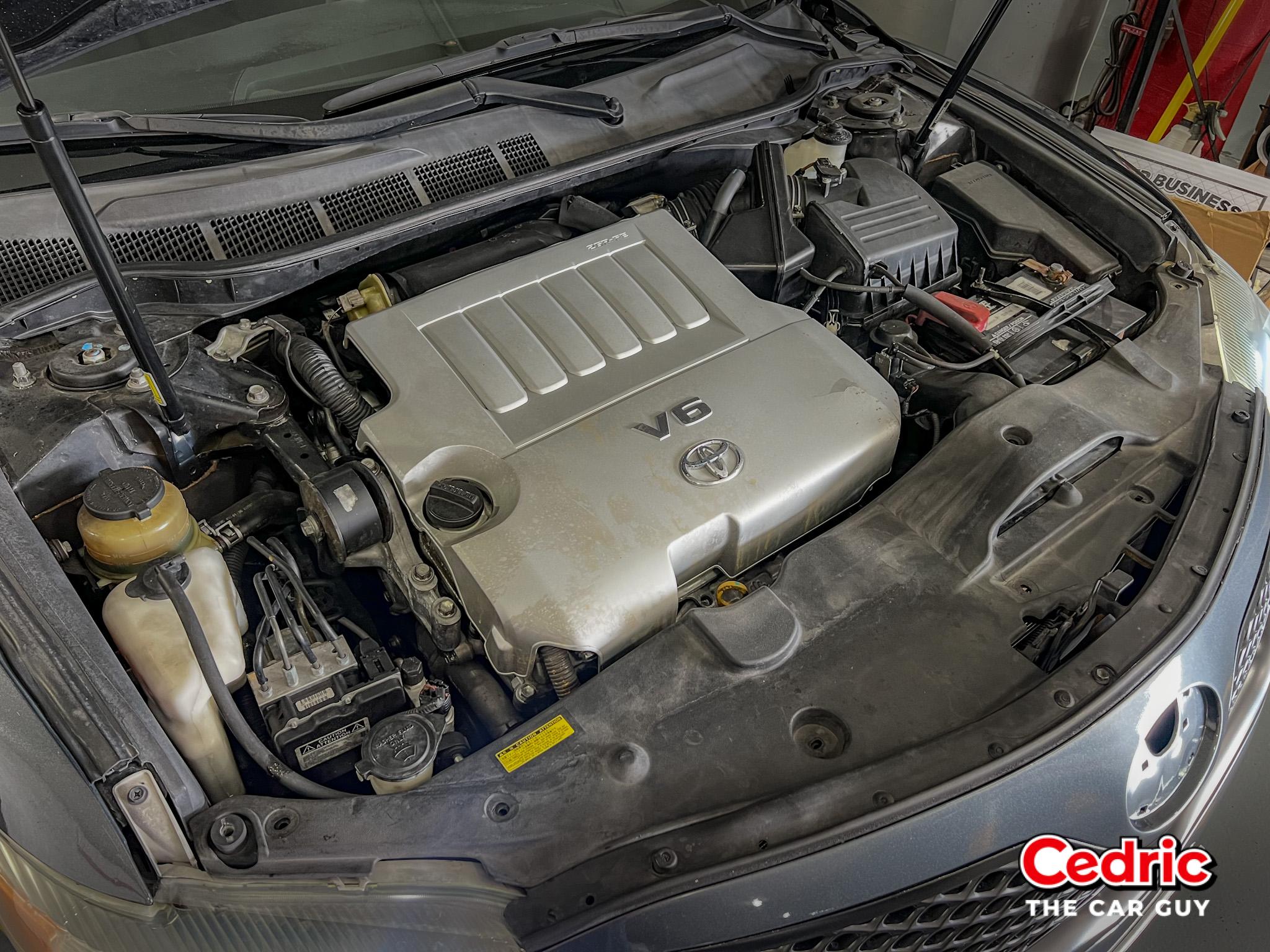 2011 Toyota Camry V6 engine bay