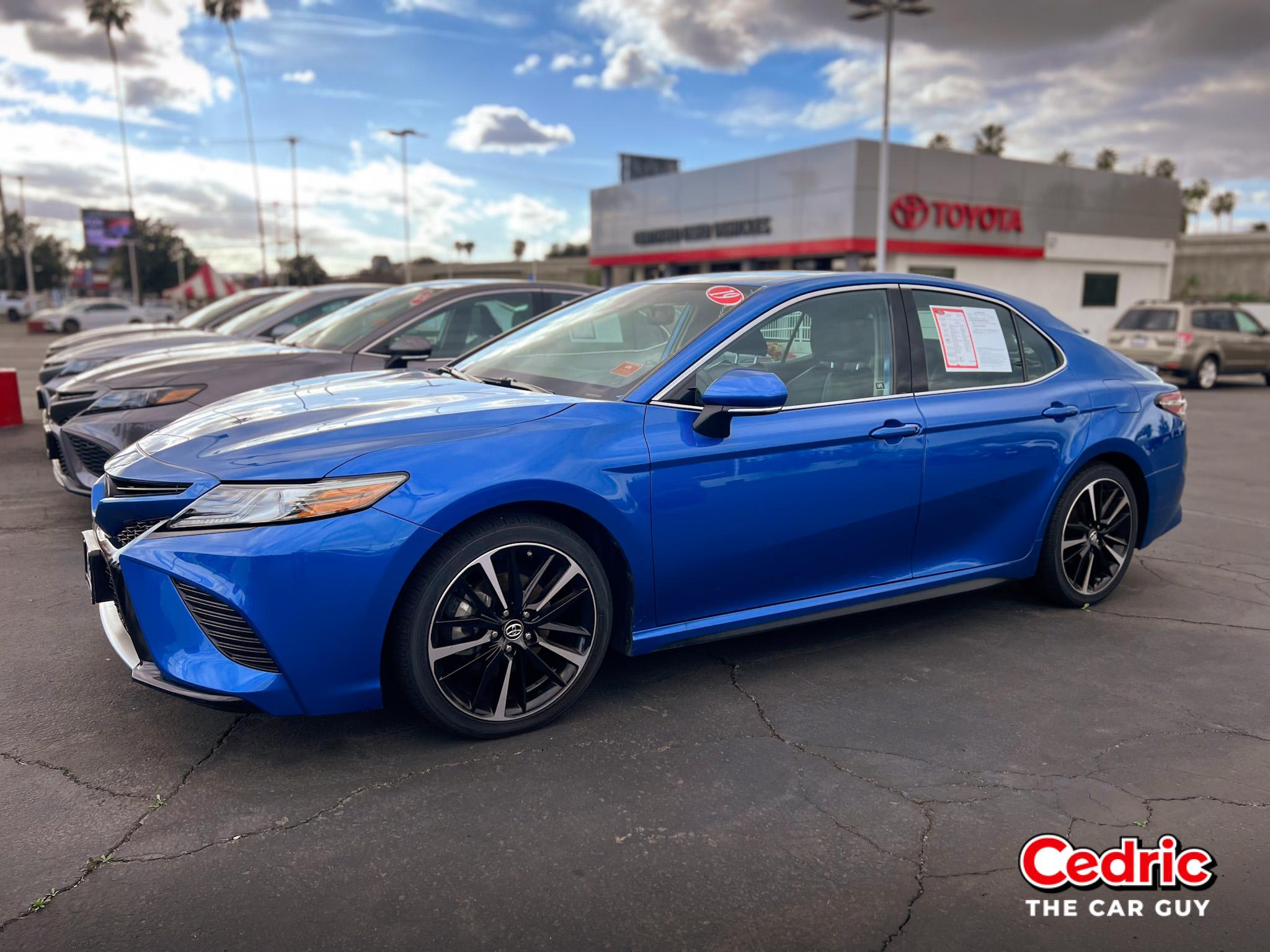 Toyota Certified Used Vehicles for sale at a car dealership