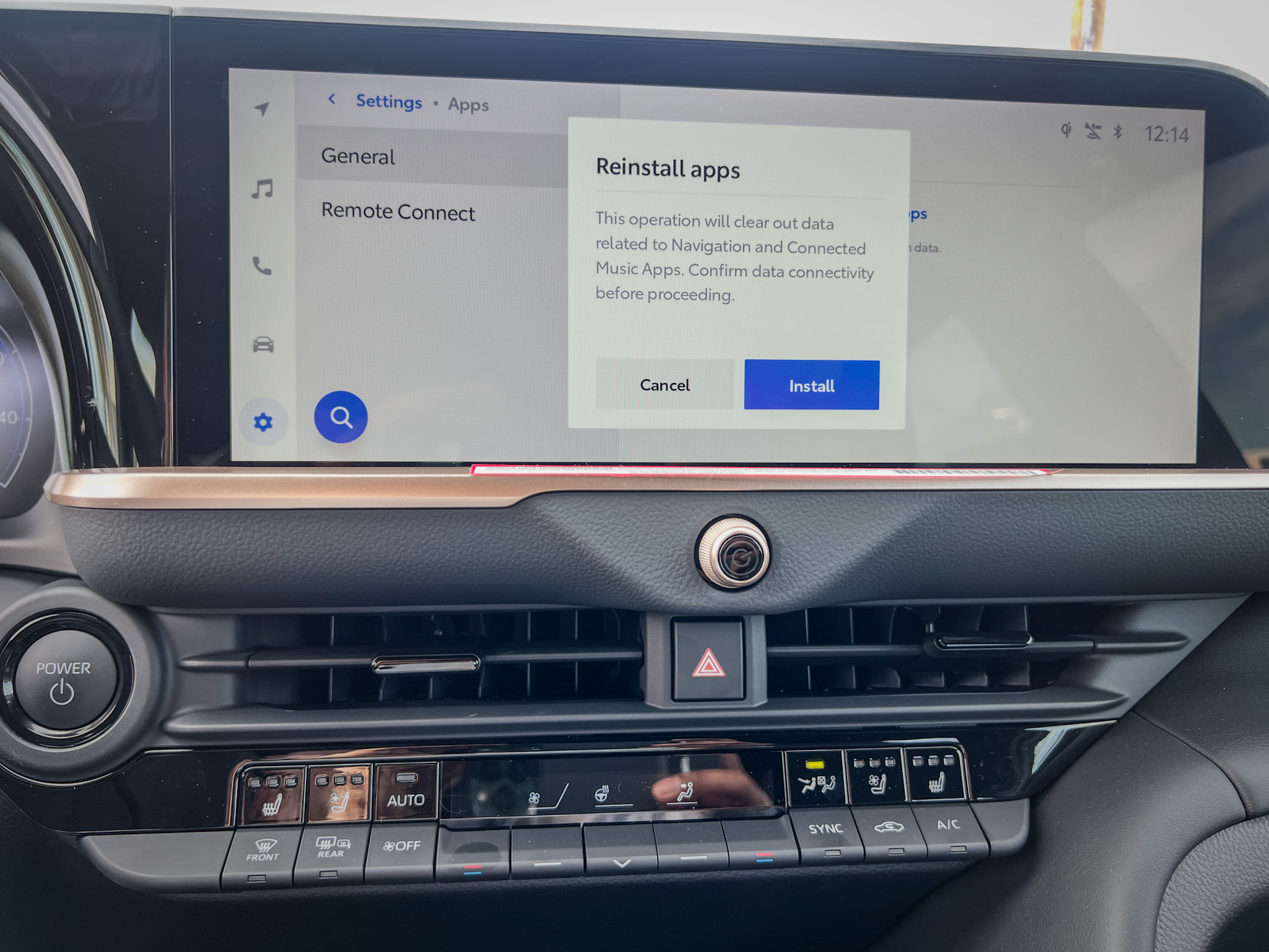 Toyota Integrated Streaming setup