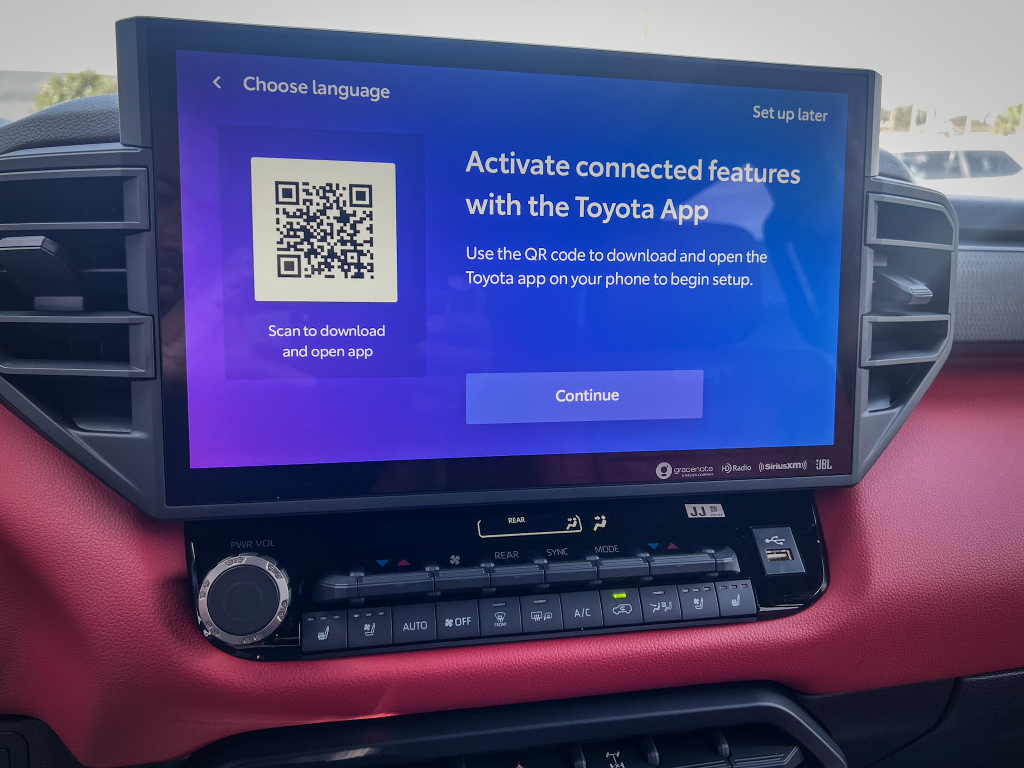Toyota App for mobile
