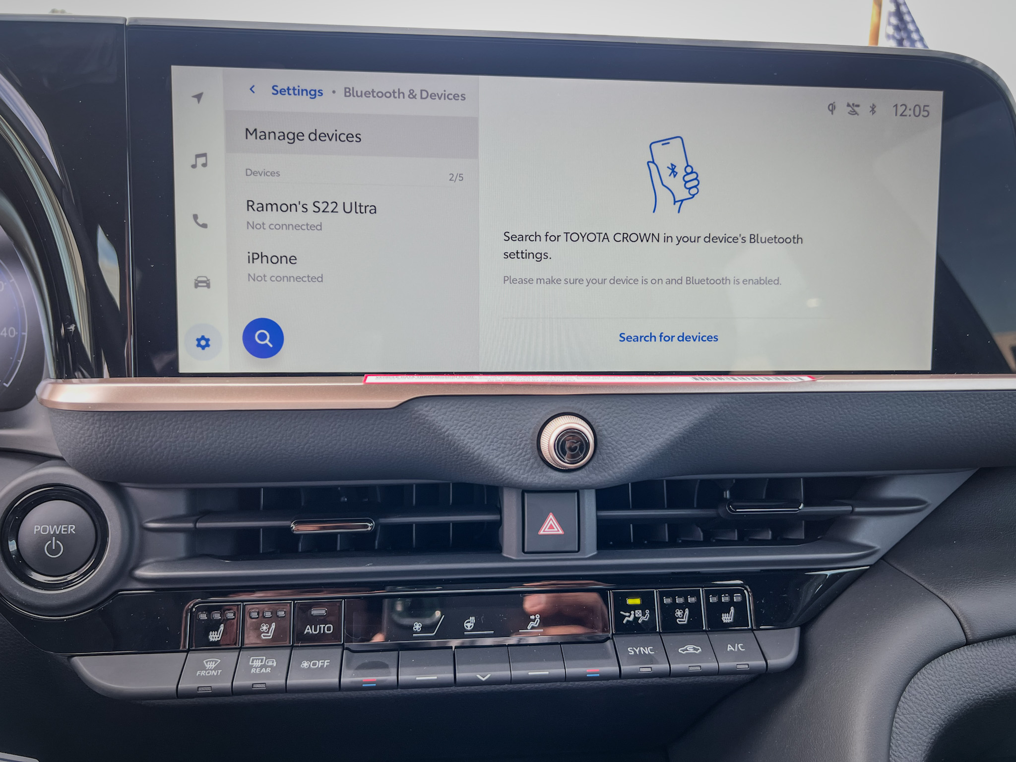 Toyota Bluetooth Pairing Instructions