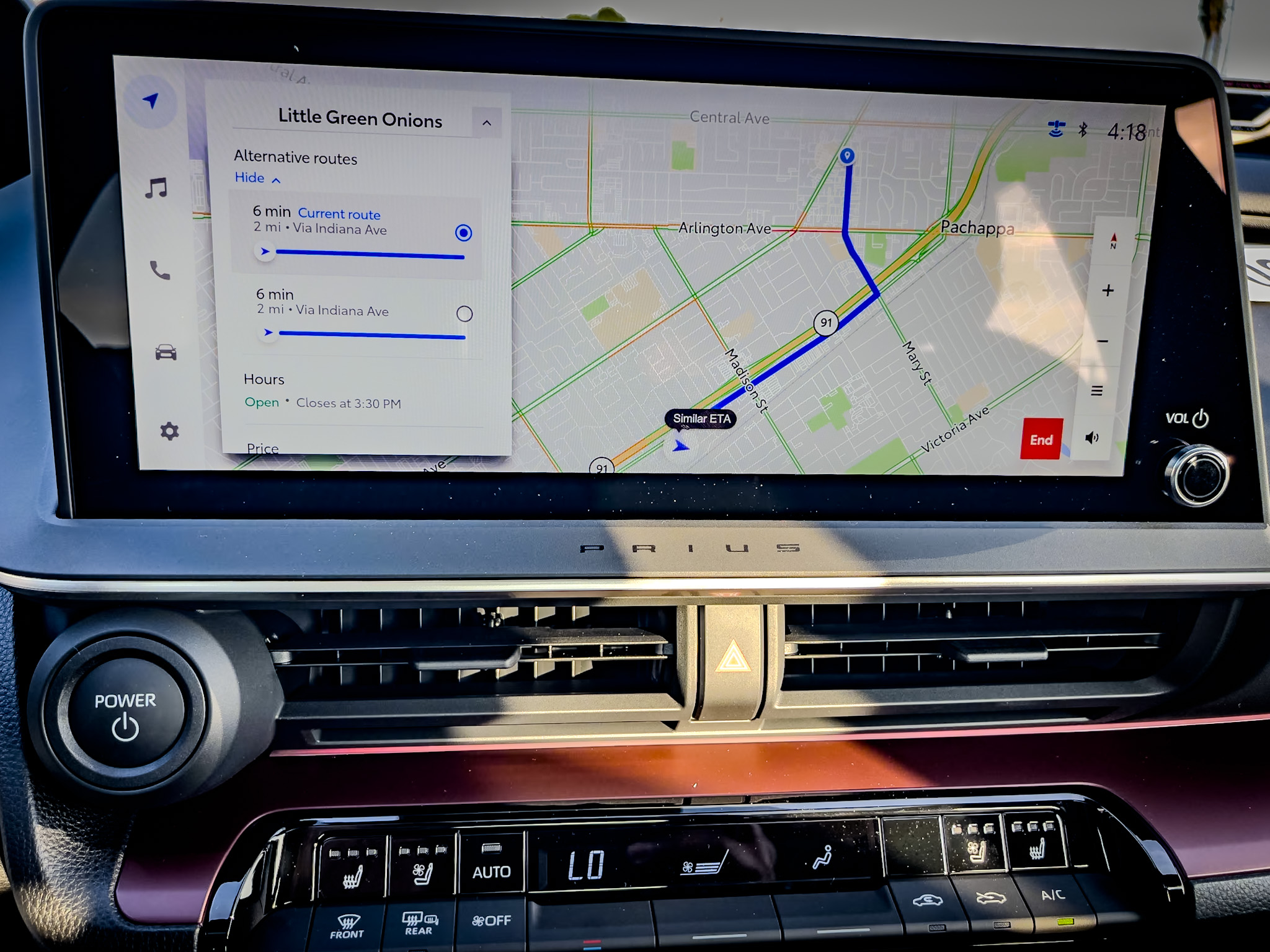 Toyota Dynamic Navigation on Tundra