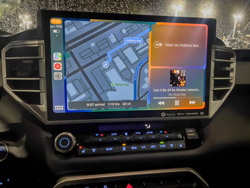 Toyota Wireless Apple CarPlay Touchscreen